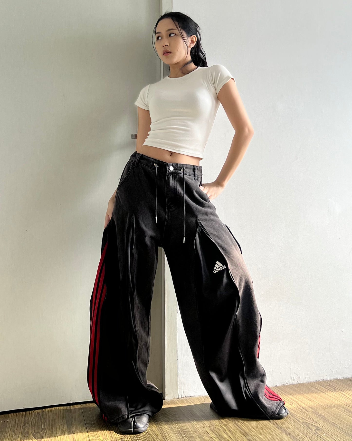 [BIG SIZE] Zipper Pants 0181