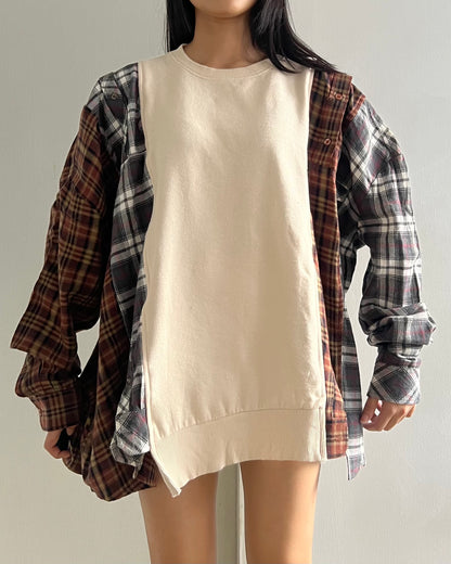Flannel Sweater 062