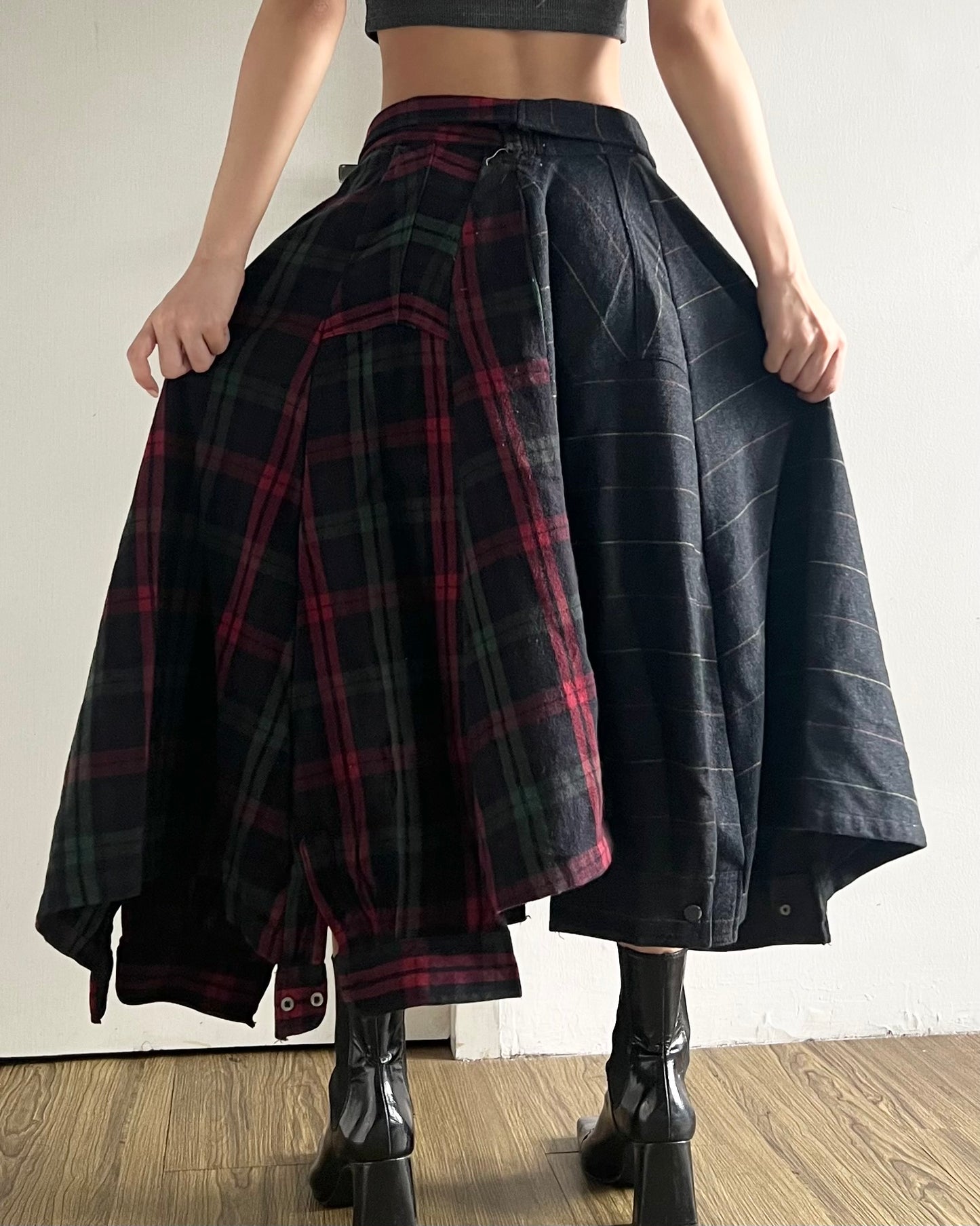 Button-up Maxi Skirt 034