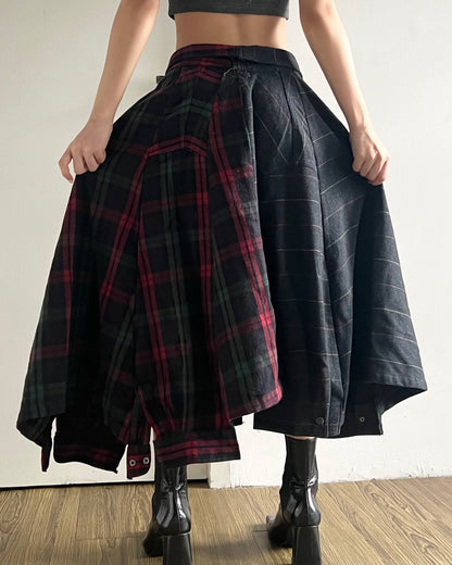 Button-up Maxi Skirt 034