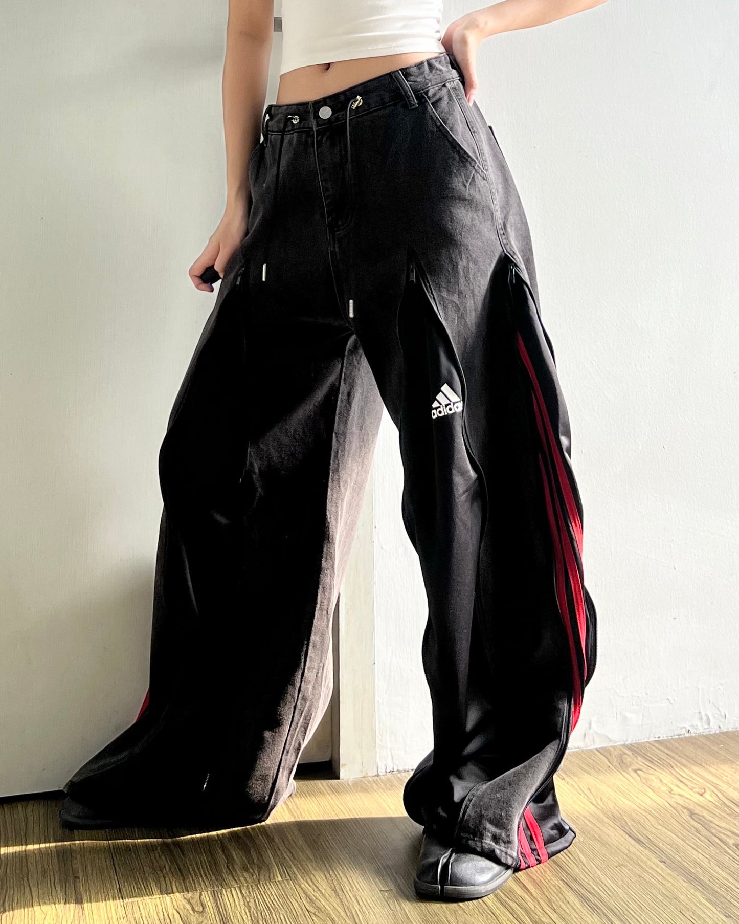 [BIG SIZE] Zipper Pants 0181