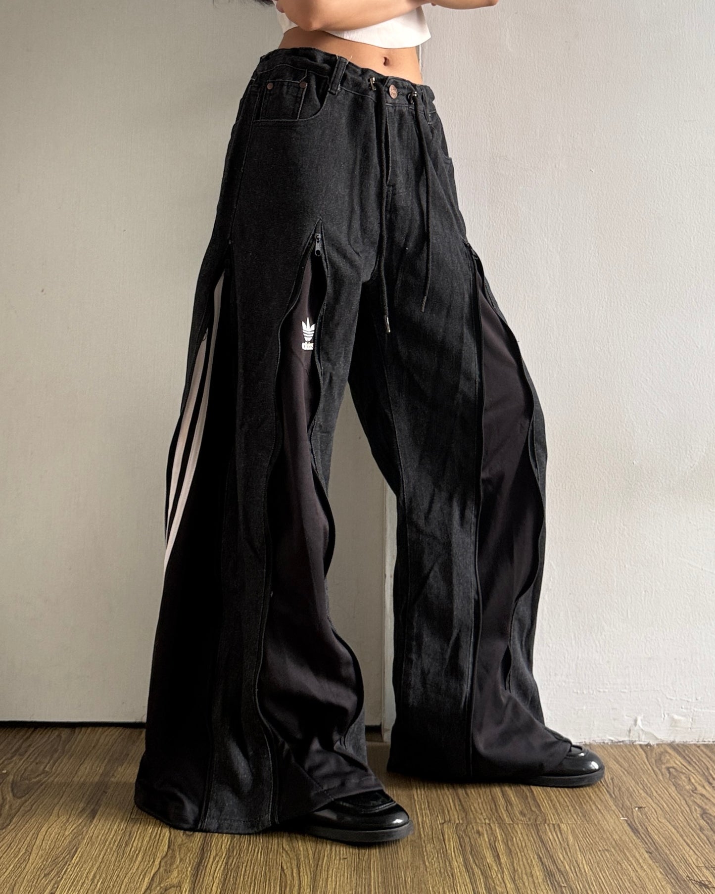 [BIG SIZE] Zipper Pants 0252