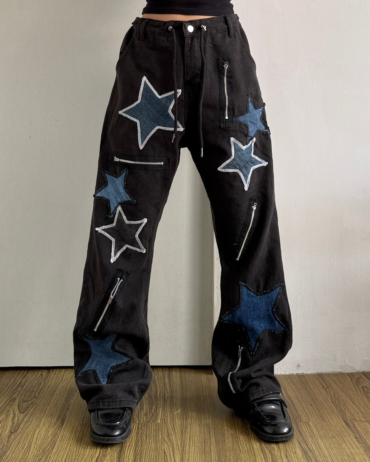 Star Patch Pants 005