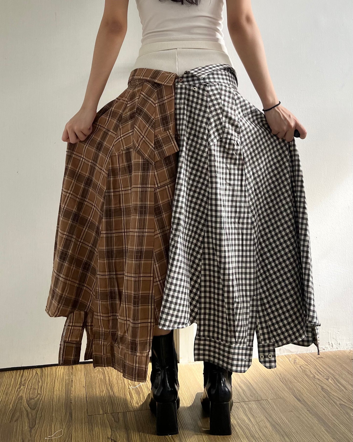 Button-up Maxi Skirt 021