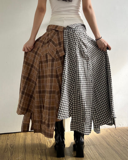 Button-up Maxi Skirt 021