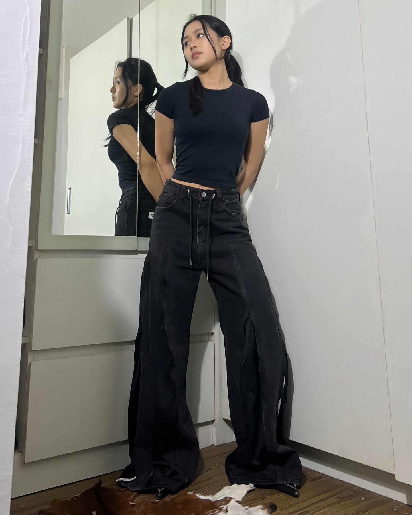 Zipper Pants 0127