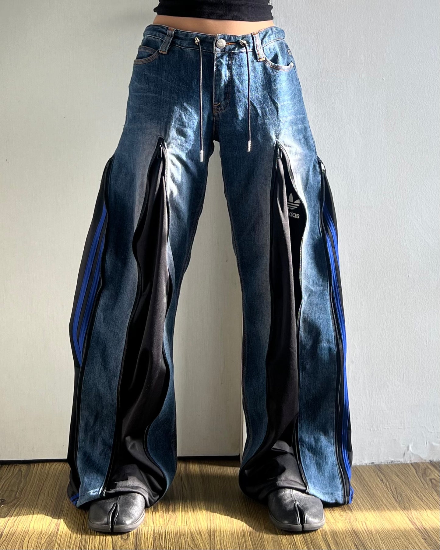 [BIG SIZE] Zipper Pants 0201