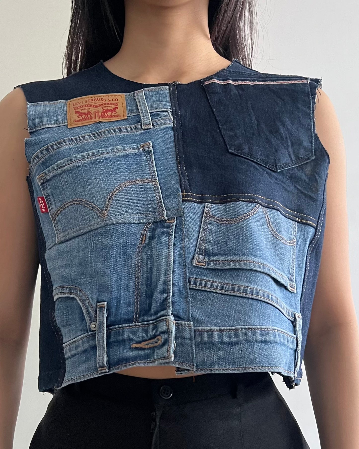 Denim Top 014
