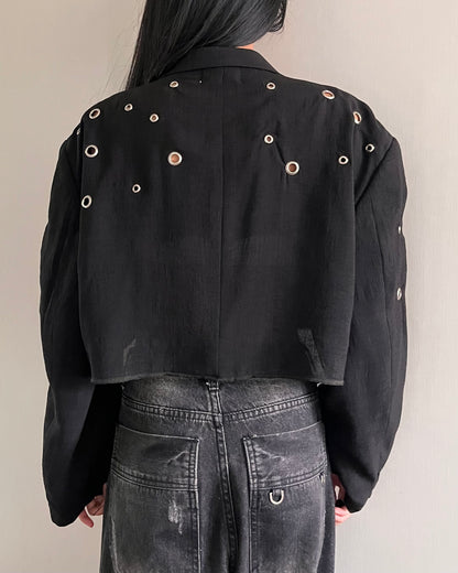 Eyelet Blazer 007