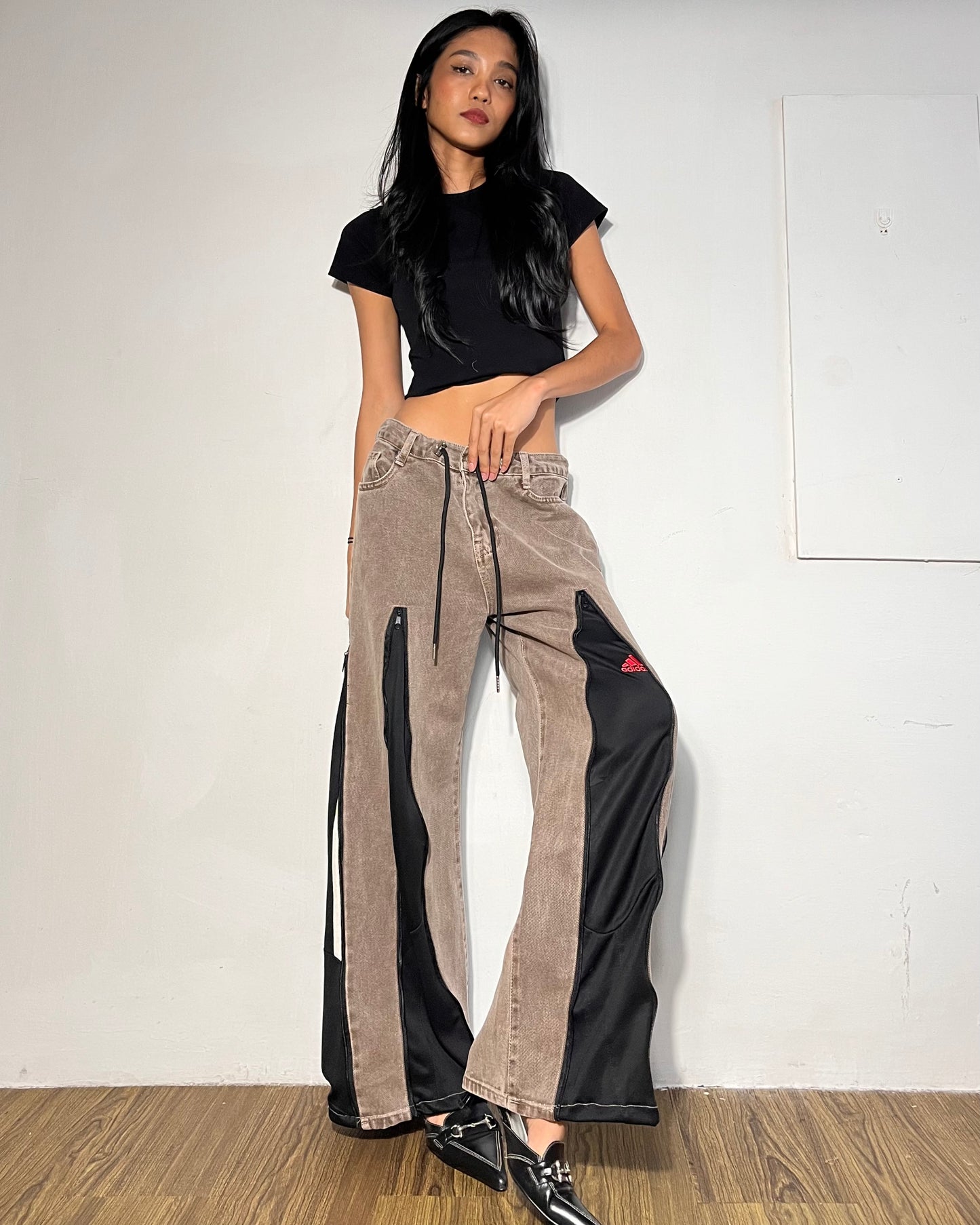 Zipper Pants 036