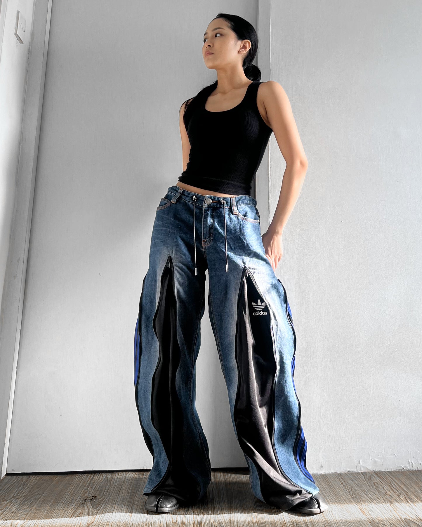 [BIG SIZE] Zipper Pants 0201