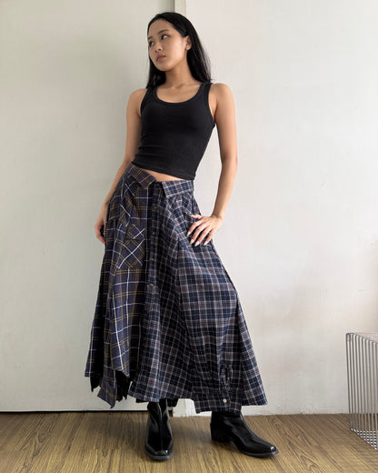 Button-up Maxi Skirt 057