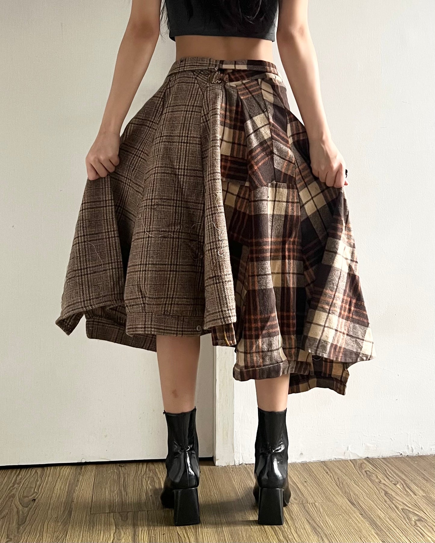 Button-up Maxi Skirt 038