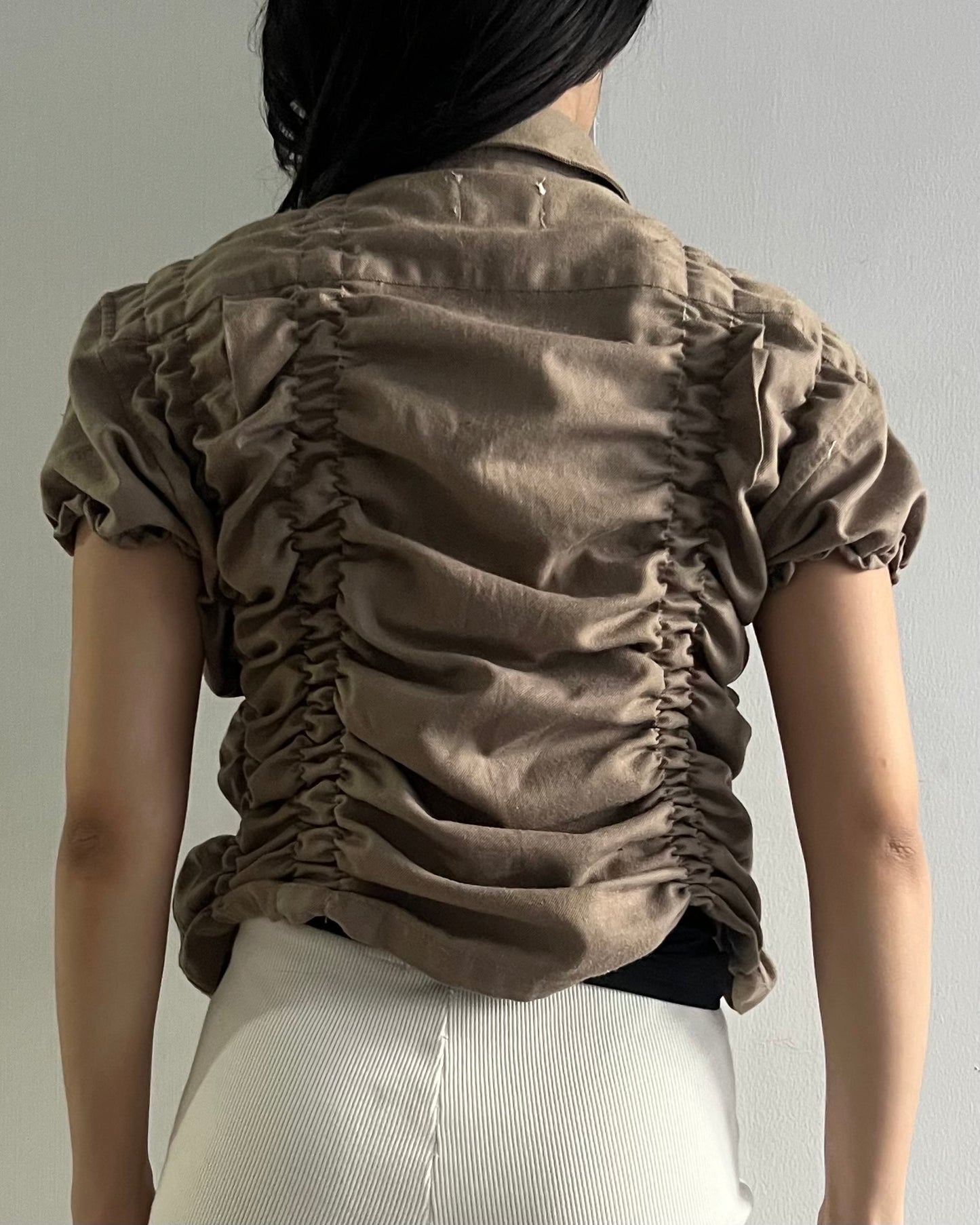 Ruched Shirt 015
