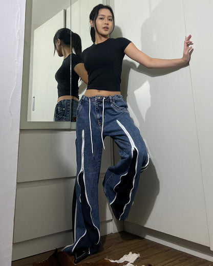 [BIG SIZE] Zipper Pants 0129
