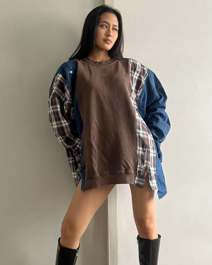 Flannel Sweater 072