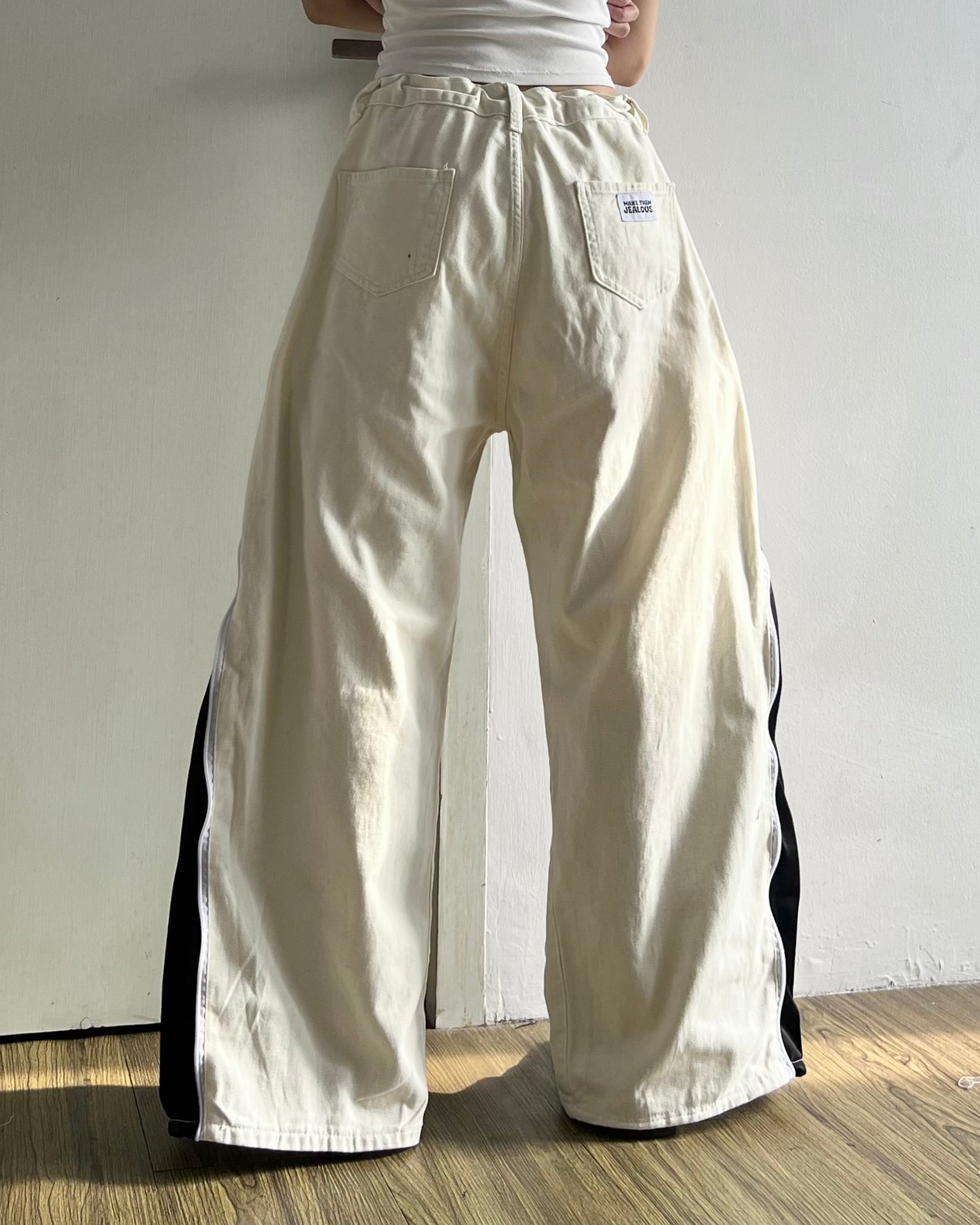 [BIG SIZE] Zipper Pants 0177