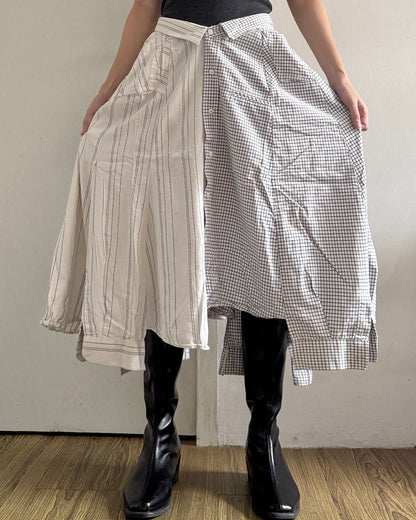 Button-up Maxi Skirt 076