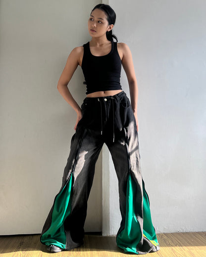 [BIG SIZE] Zipper Pants 0200