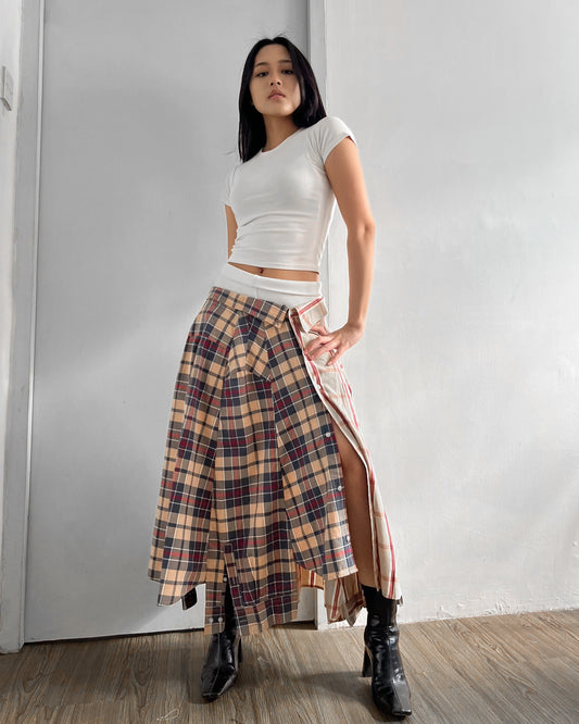 Button-up Maxi Skirt 022
