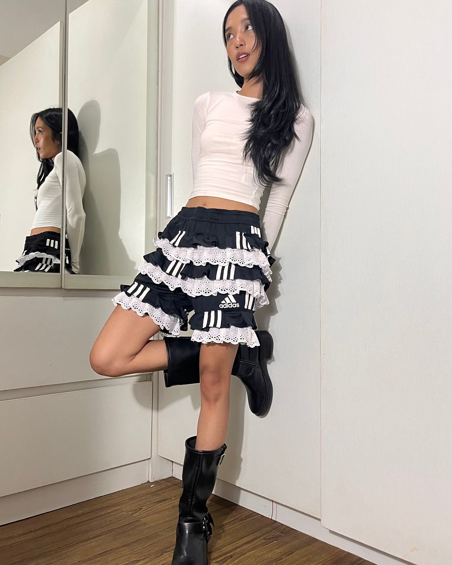 Ruffle Skort 034