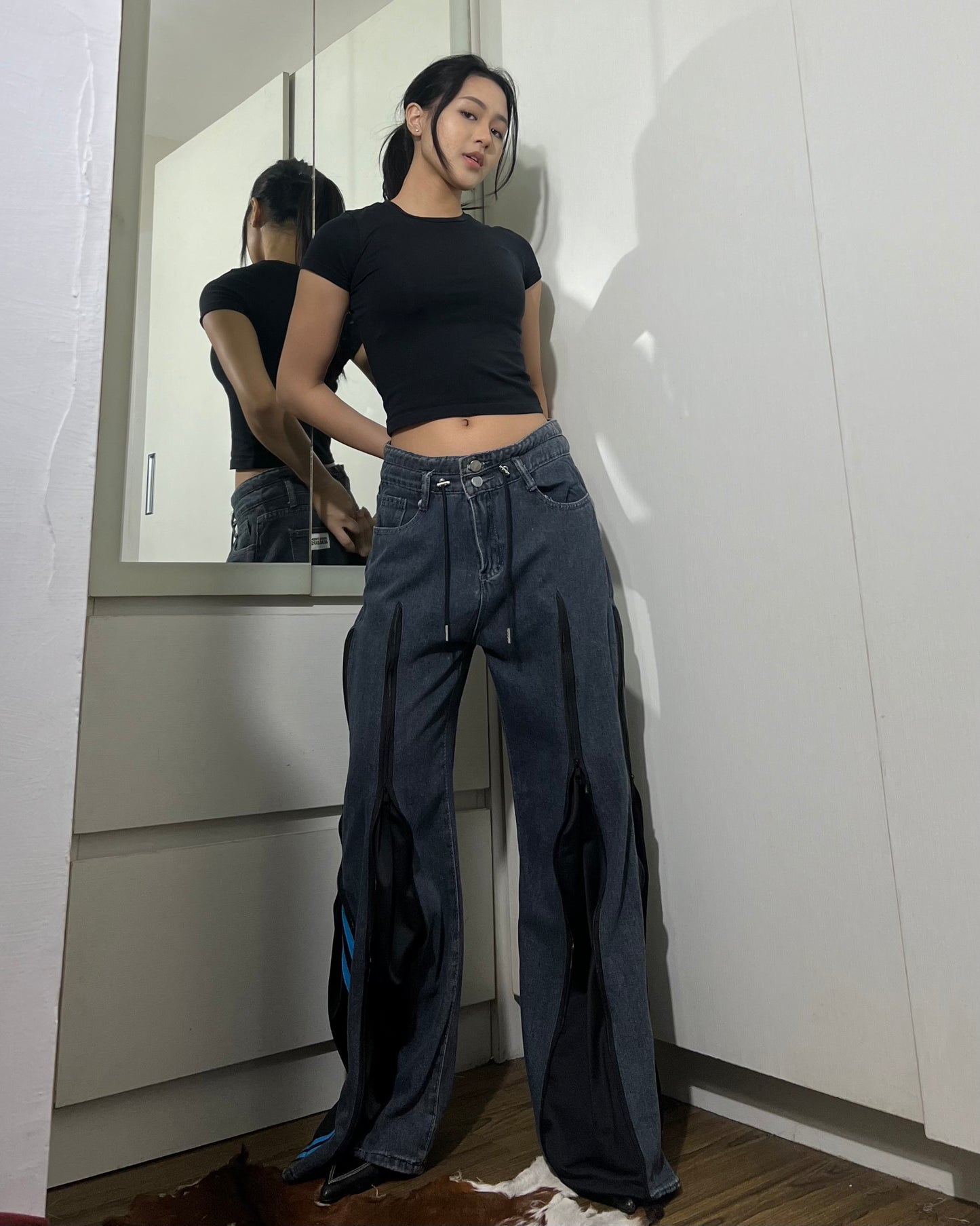 Zipper Pants 0119