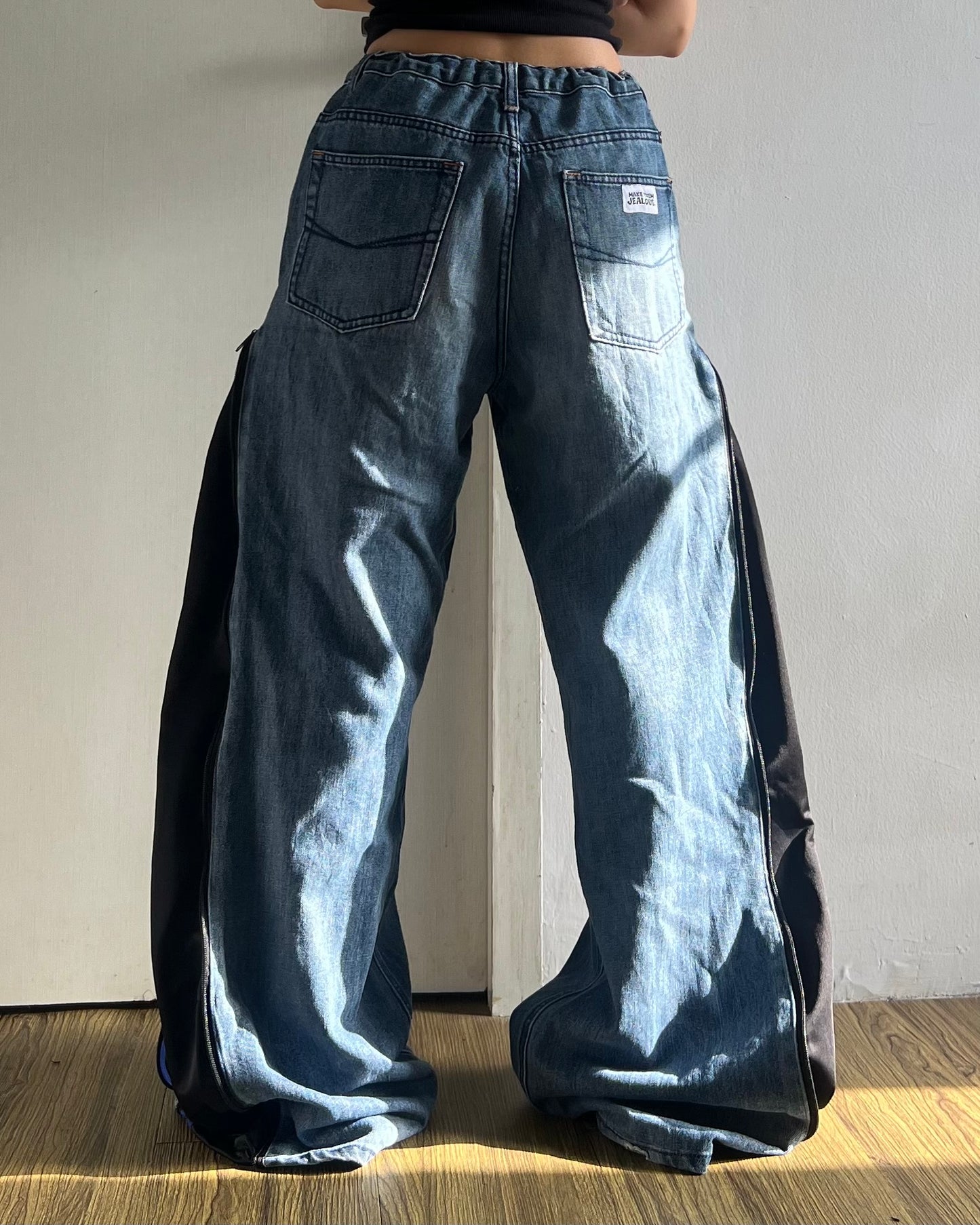 [BIG SIZE] Zipper Pants 0204