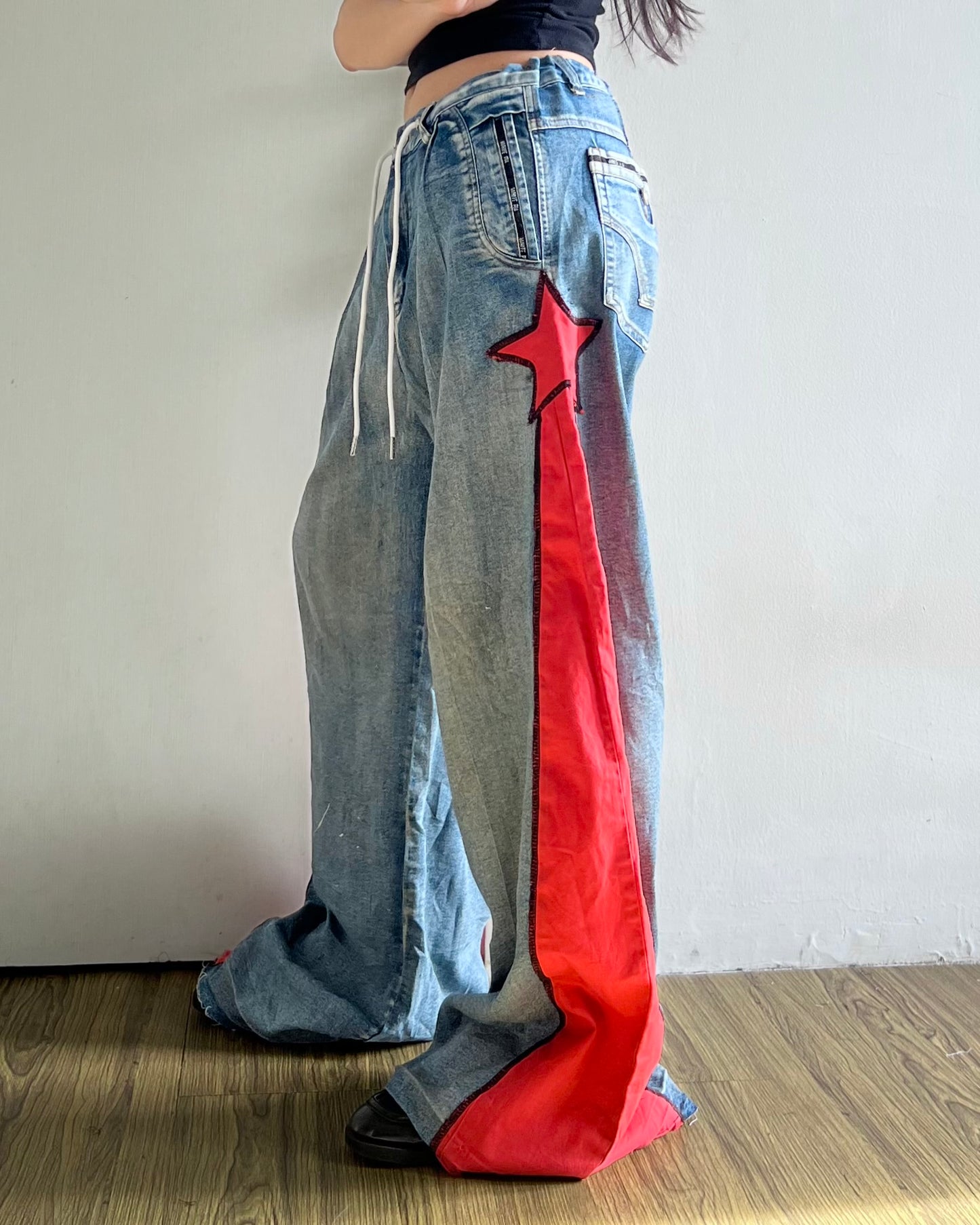 [BIG SIZE] Star Pants 018