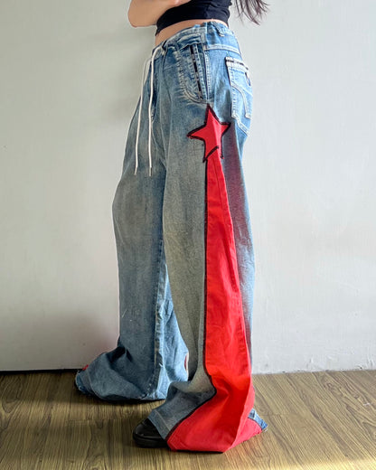 [BIG SIZE] Star Pants 018