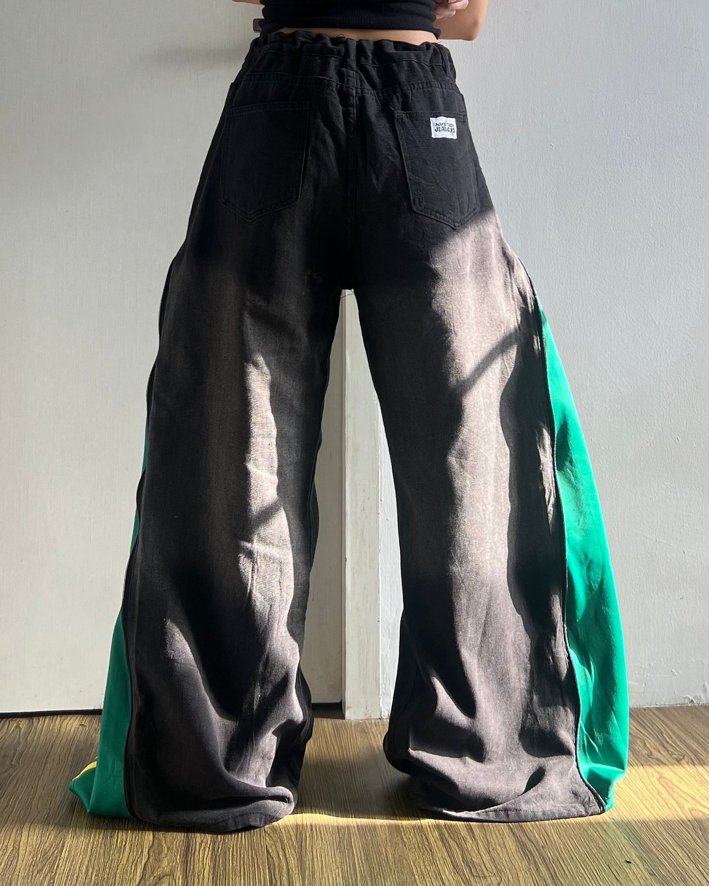 [BIG SIZE] Zipper Pants 0200