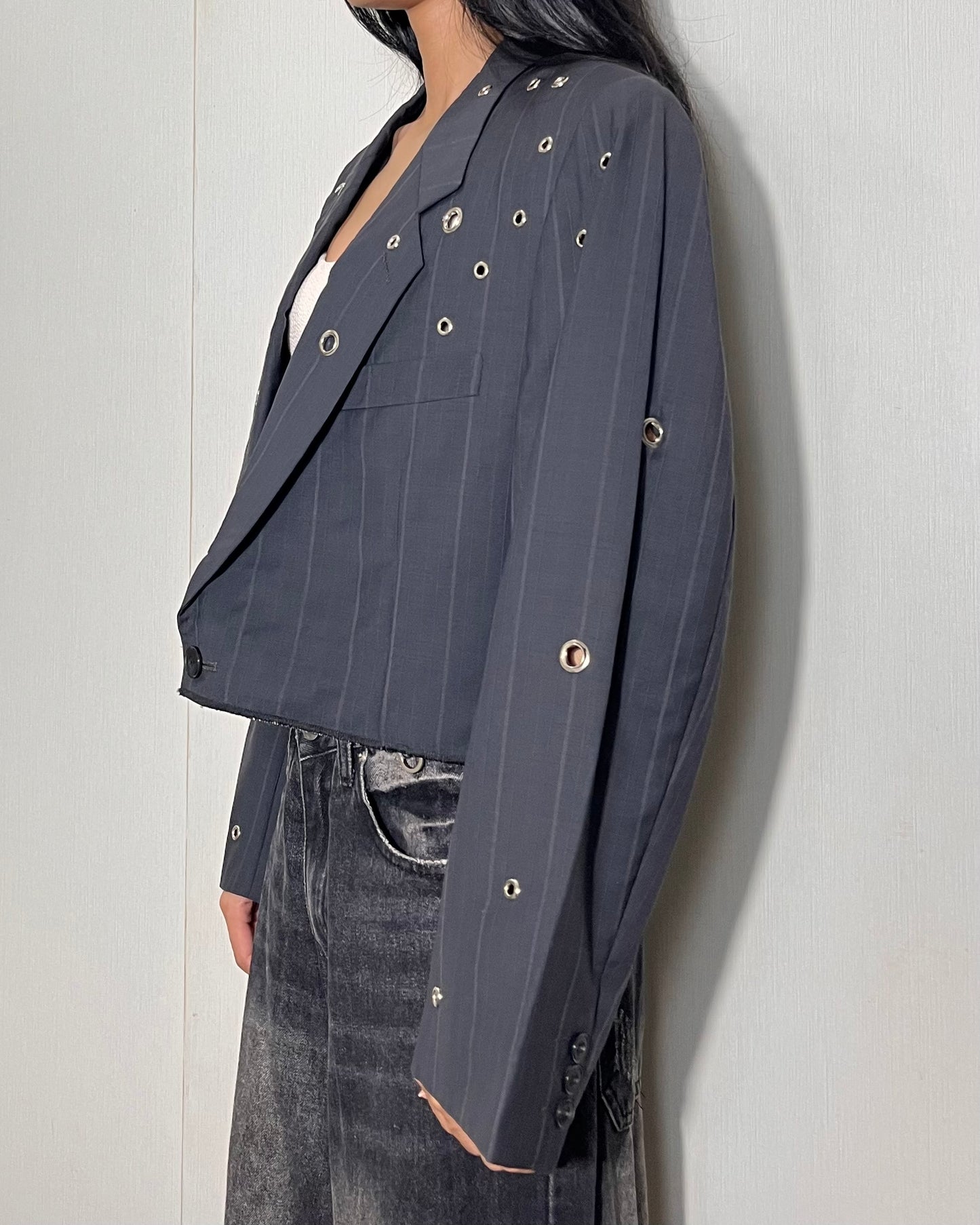 Eyelet Blazer 011
