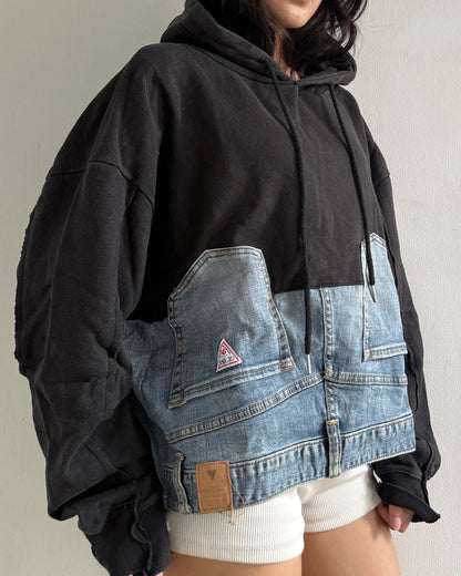 Denim Hoodie 002