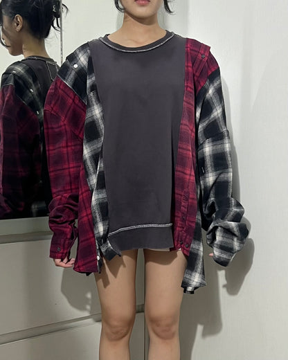 Deconstruct Flannel Shirt 037