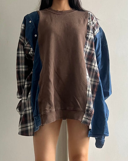 Flannel Sweater 072
