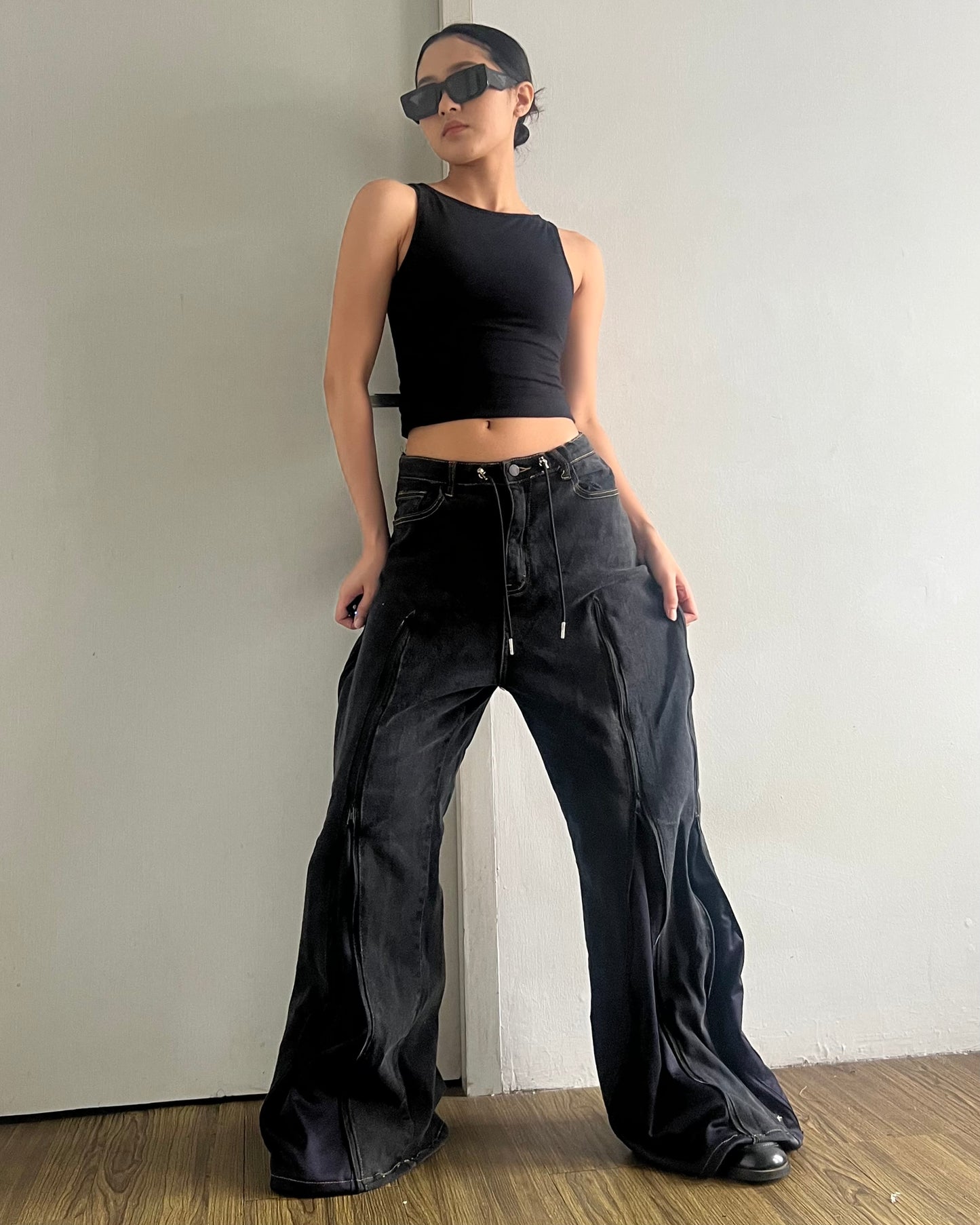 [BIG SIZE] Zipper Pants 0224