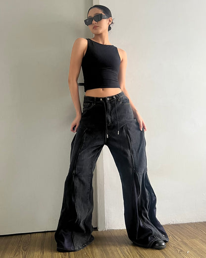 [BIG SIZE] Zipper Pants 0224