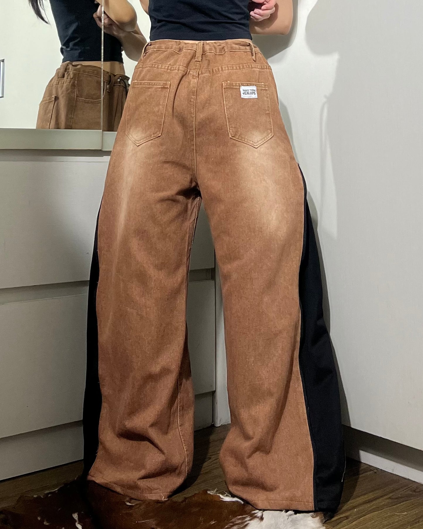 [BIG SIZE] Zipper Pants 0121