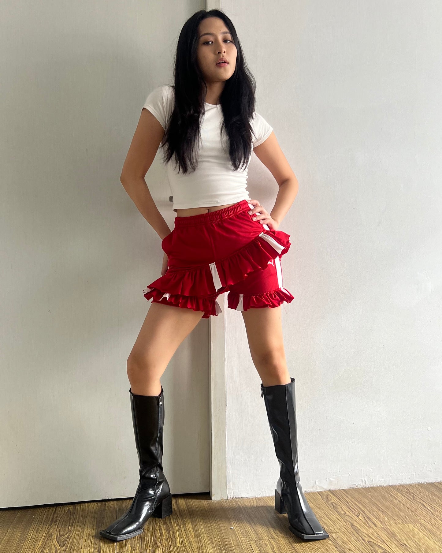Ruffle Skort 046