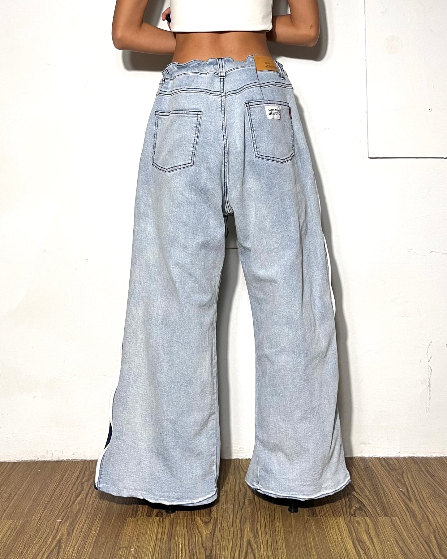 [BIG SIZE] Zipper Pants 024