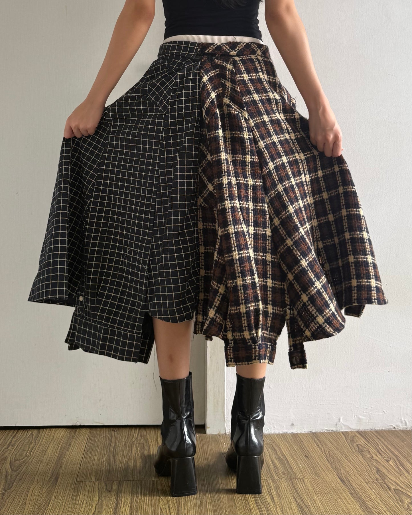 Button-up Maxi Skirt 049