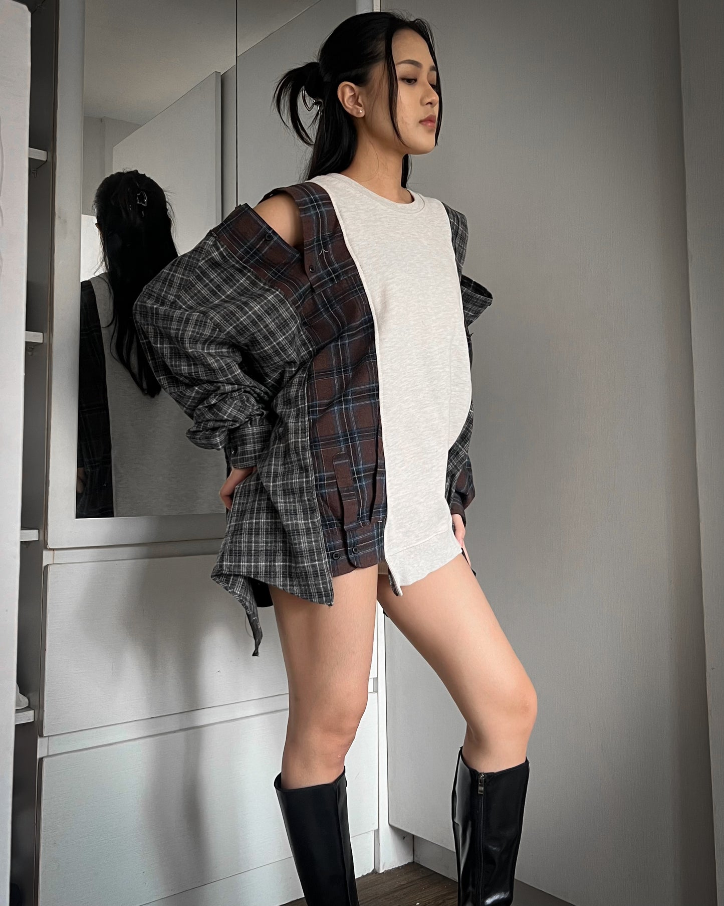 Deconstruct Flannel Shirt 038
