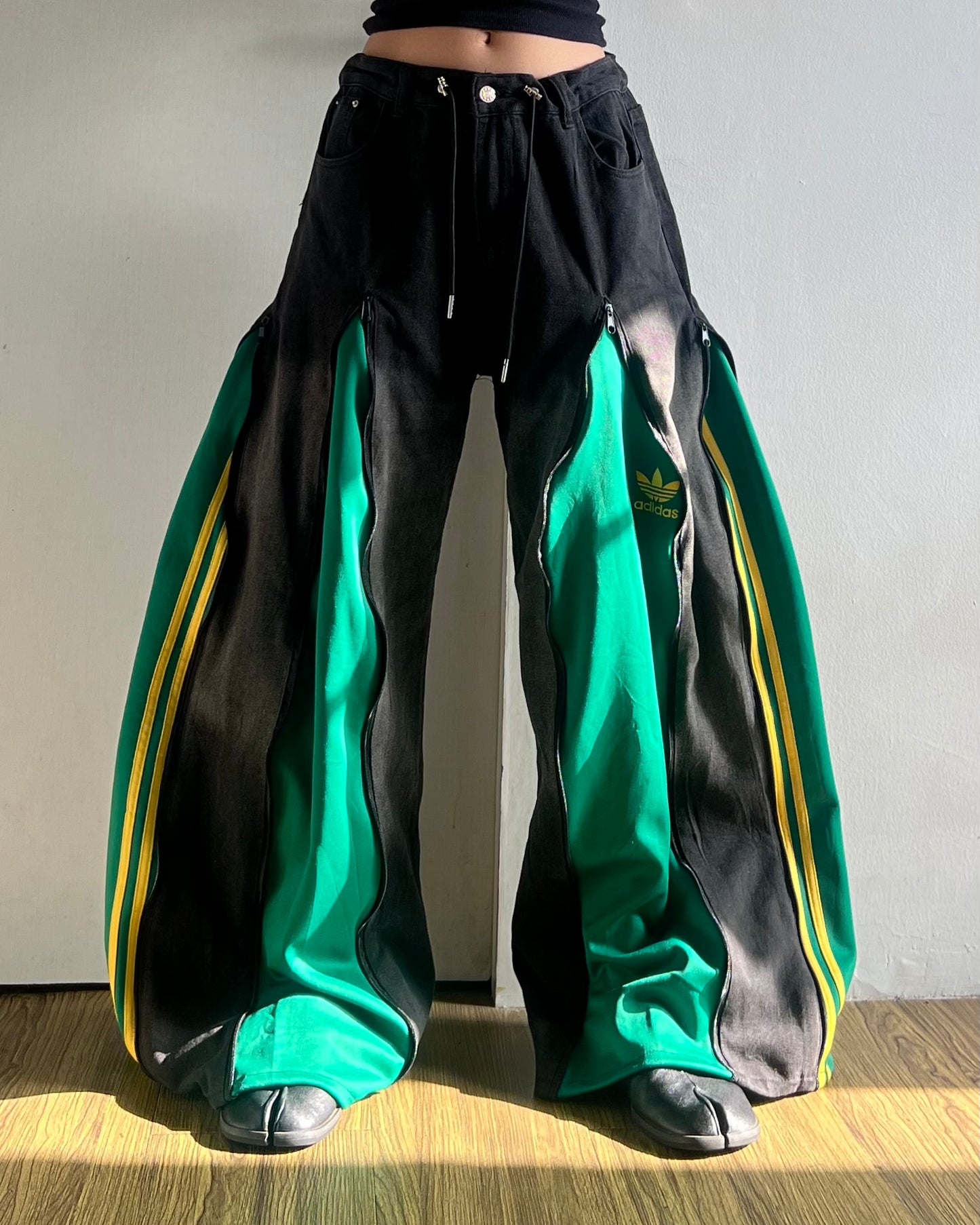[BIG SIZE] Zipper Pants 0200