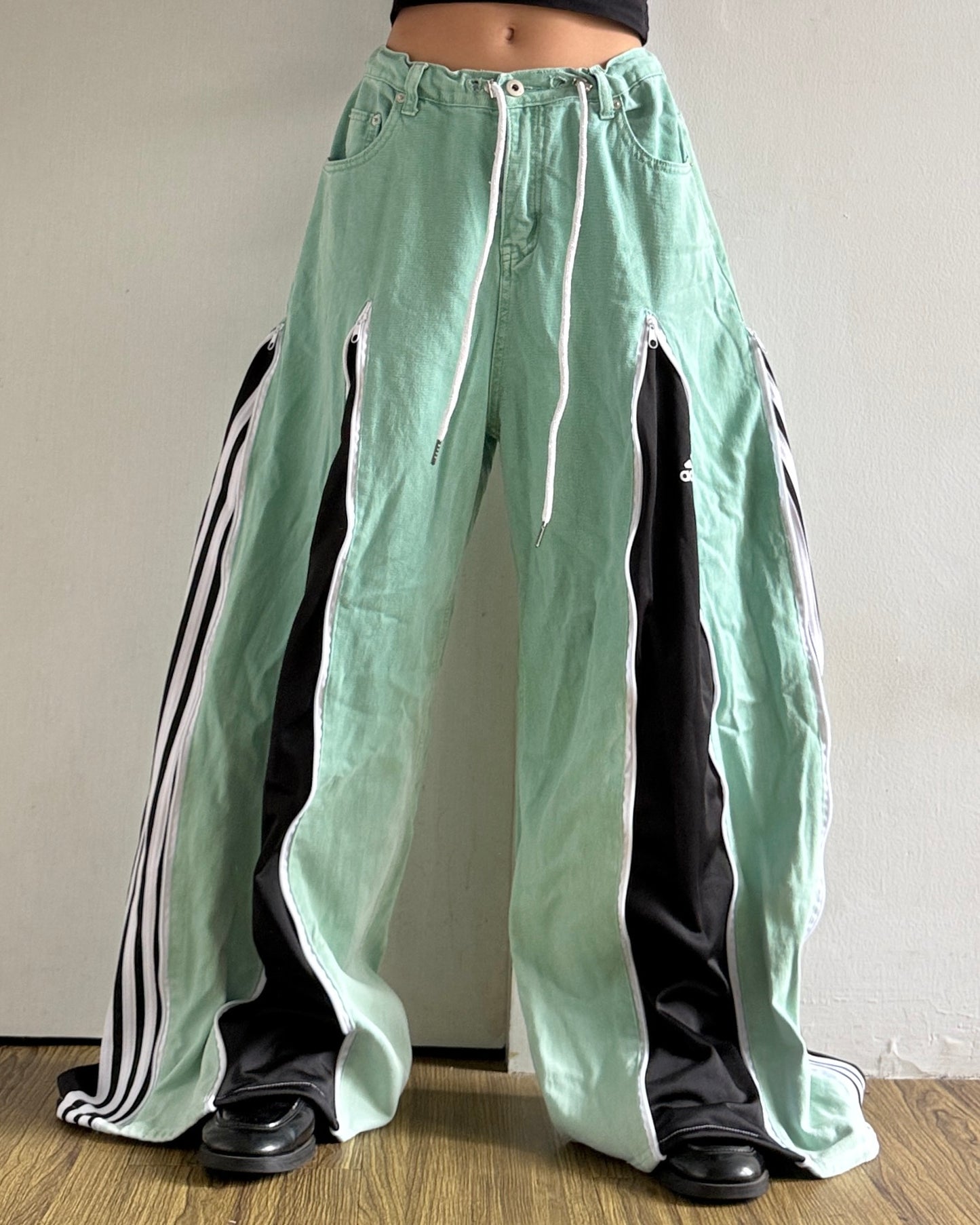 [BIG SIZE] Zipper Pants 0278