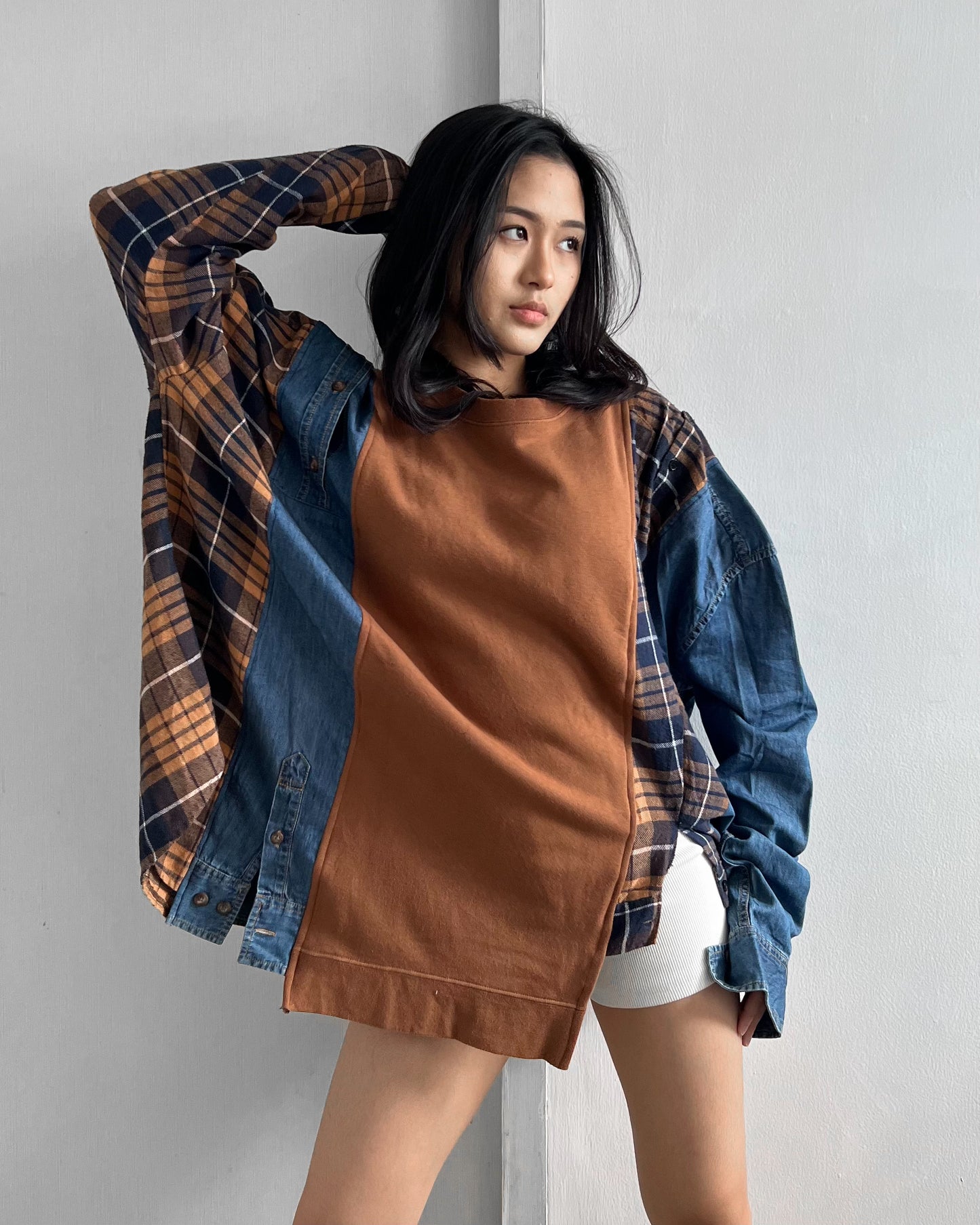 Deconstruct Flannel Shirt 048