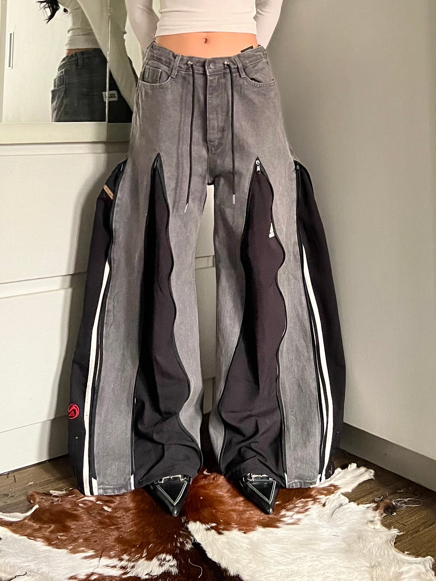 Zipper Pants 062