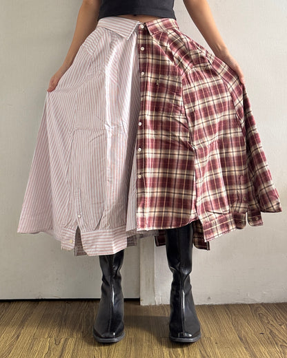 Button-up Maxi Skirt 061