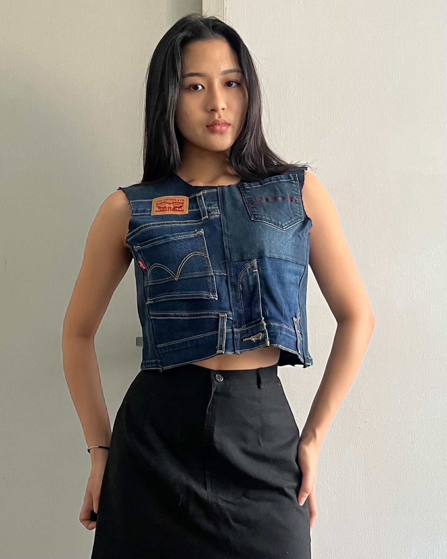 Denim Top 023