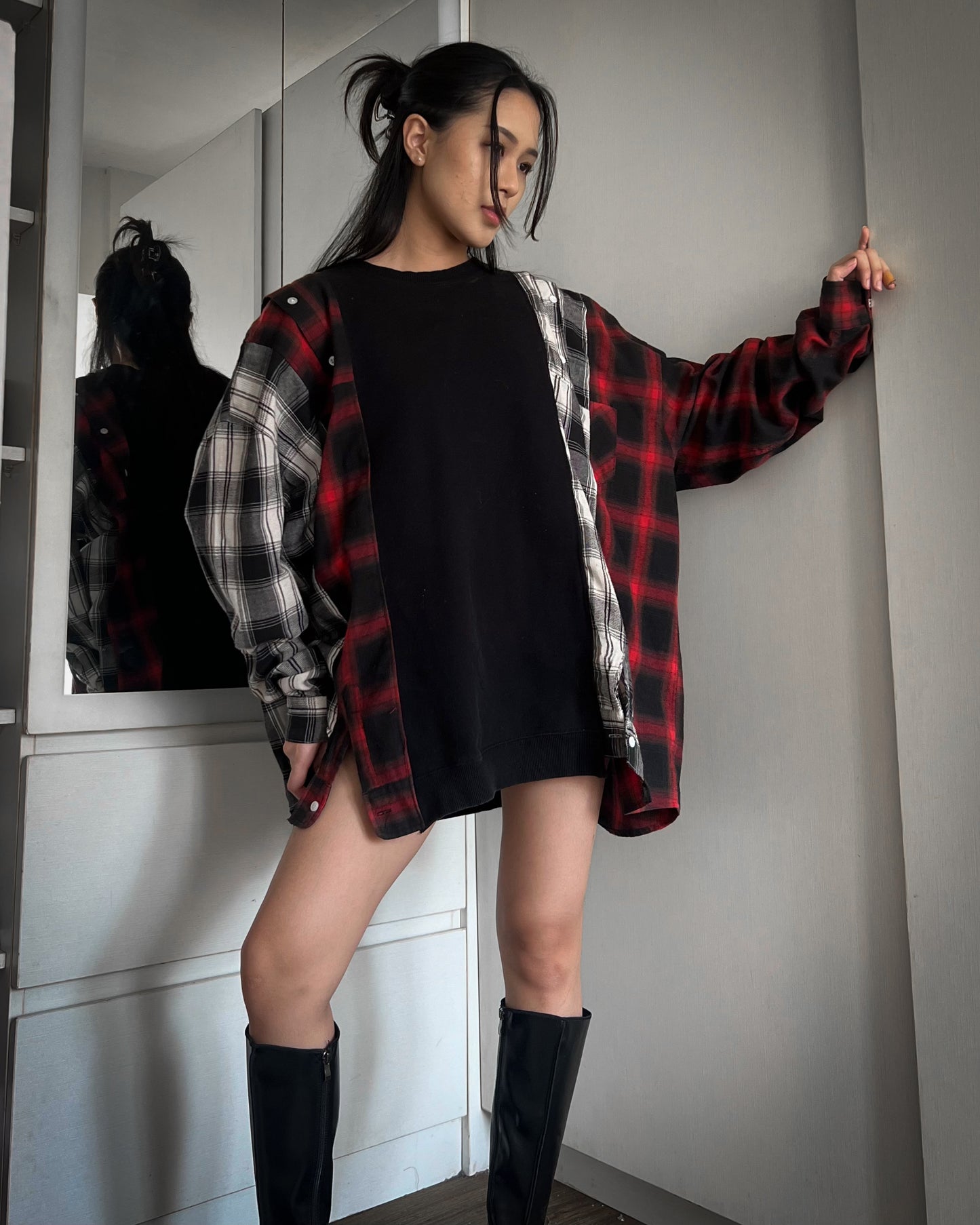 Deconstruct Flannel Shirt 039