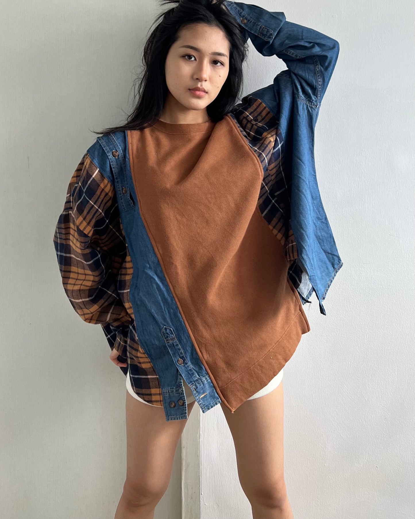 Deconstruct Flannel Shirt 048