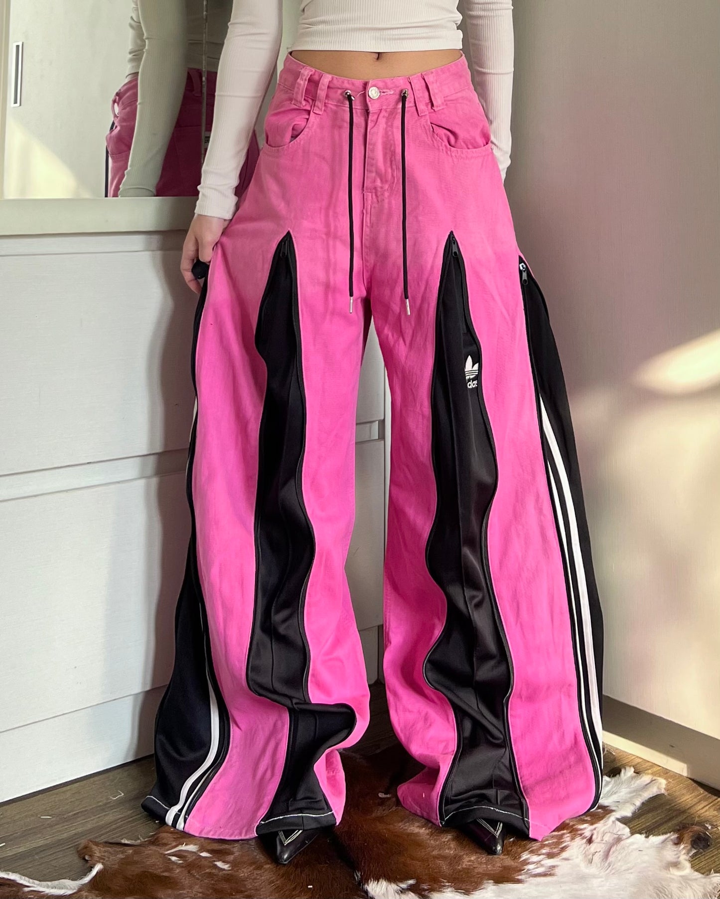Zipper Pants 079